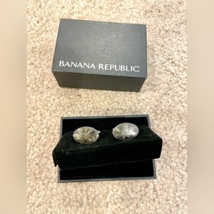 Banana Republic Vintage Silver Cufflinks